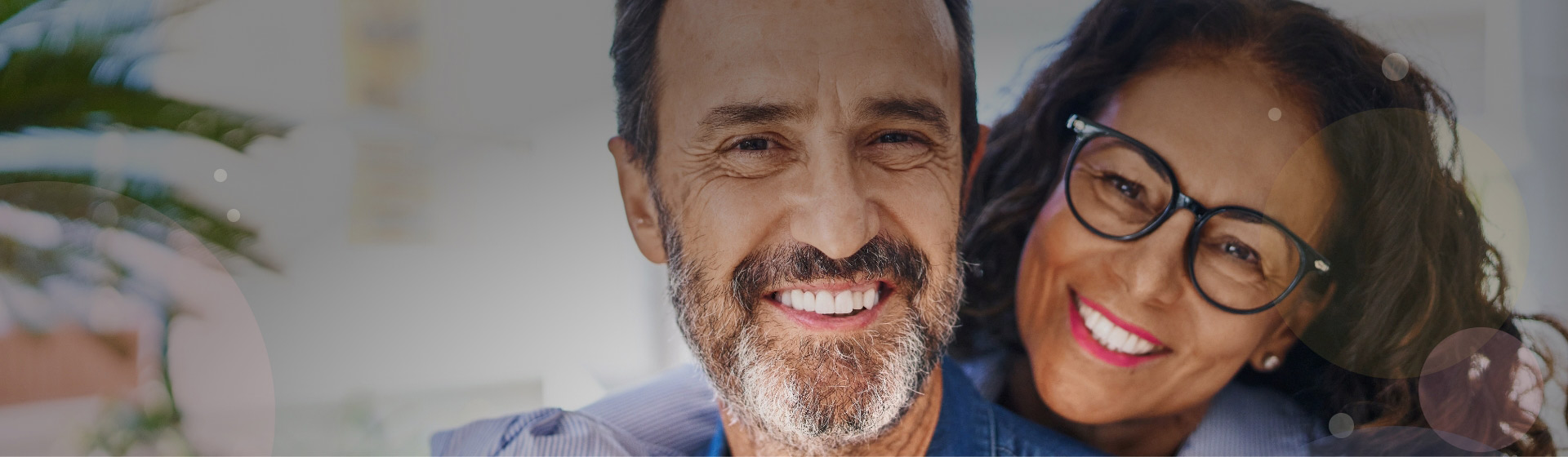 Older Couple Smiling After Teeth Whitening